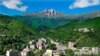 A general view of the town of Kapan in southern Armenia (file photo).