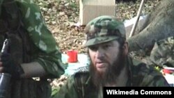 Dokka Umarov during a meeting of rebel leaders in 2003