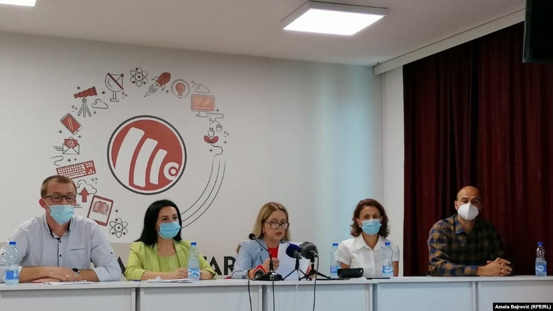 Specijalisti Opšte bolnice u Novom Pazaru, 18. avgust 2020. 
