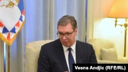 Претседателот на Србија Александар Вучиќ