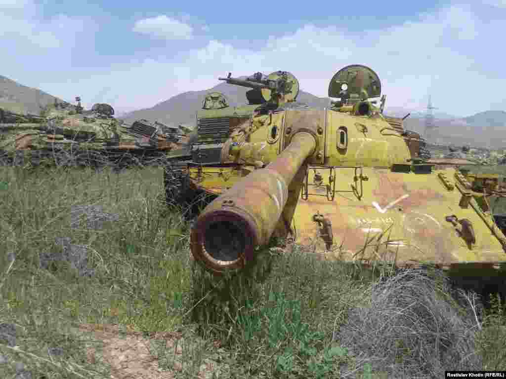 Afghanistan remains littered with the hulls of Soviet tanks destroyed by mujahedin fighters during the 1979-89 occupation. 
