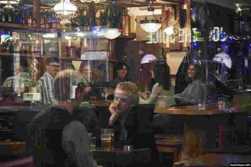 A bar in Stockholm photographed on March 25. Many in Sweden have harshly criticized the authorities' approach to the virus. Fredrik Elgh, a virology professor at Umea University, told Sweden’s state broadcaster: "I'm deeply concerned, I'd rather Stockholm was quarantined. We are almost the only country in the world not doing everything we can to curb the infection. This is bloody serious."