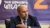 Armenia - Former President Levon Ter-Petrosian holds a press-conference in Yerevan, June 10, 2021.