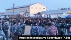 Исправительная колония №15 в Ангарске, где в апреле 2020 года произошел массовый протест заключенных