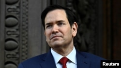 U.S. Secretary of State Marco Rubio in Paris on April 17. 