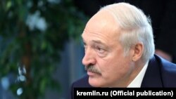 Belarusian President Alyaksandr Lukashenka (file photo)