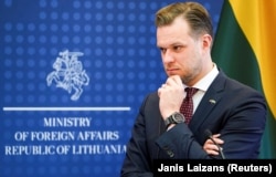 გაბრიელიუს ლანდსბერგისი. 2022 წლის 22 აპრილი