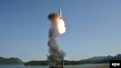 Випробування ракети в КНДР, фото ілюстративне