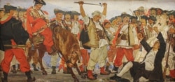 Федір Кричевський. Довбуш, ескіз