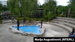 The art installation Sloga (Harmony) at the Ethno Hotel Cardaci in Vitez