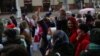 Hundreds Of Women March Against Lukashenka Despite Threats