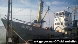Berdânsk limanında "Nord" gemisiniñ yaqalanması, 2018 senesi