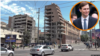Ostaci zgrade nekadašnjeg vojnog Generlštaba, što bi po planu kompanije Džerada Kušnera (u okviru desno) trebalo da preraste u luksuzni stambeni kompleks. 