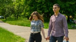 Сяргей Калмыкоў з жонкай Ірынай