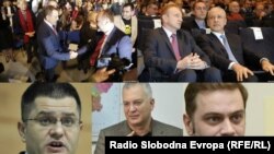 Mislim da trenutno postoji velika opasnost da se opozicija polariše i da se snažno usprotivi dogovoru između Beograda i Prištine: Beširi (na fotografiji: Zoran Živković, Saša Janković, Dragan Đilas, Boris Tadić, Vuk Jeremić, Dragan Šutamovac, Borko Stefanović)