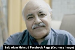 سید عالم مسید د پښتونخوا ولسي تحریک مشر او د پي ټي اېم له مخکښه فعالانو یو دی چې اوس له هېواده بهر اوسي - پخوانی انځور.