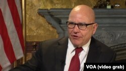 U.S. national security adviser H.R. McMaster expressed concerns about Russian meddling in the Mexican election.