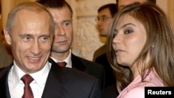 Путин жана Кабаева. Архив