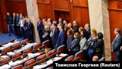 Архивска фотографија - Гласање за уставни измени во Собрание