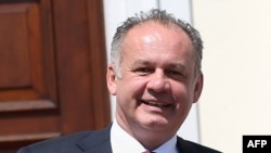 Slovak President Andrej Kiska (file photo)
