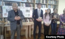 Мидин Алыбаевдин 100 жылдыгына арналган иш-чара. Кыргыз улуттук китепканасы. 2017.