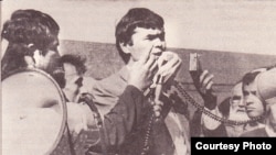 Мухаммад Салих 1992-жылы Ташкенттеги оппозициянын митингинде