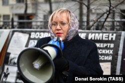 Regional rights ombudswoman Tatyana Merzlyakova (file photo)