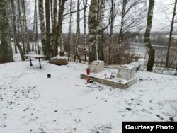 Мэмарыял пасьля разбурэньняў
