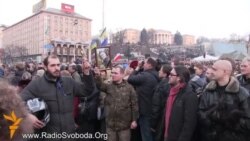 Ukraine Protesters Honor The Dead