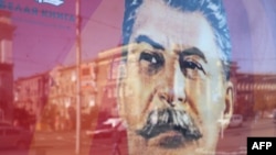 Soviet leader Josef Stalin has reappeared in many places -- and not only in the pro-Russian, rebel-held Donbas region in Ukraine -- while many of the dictator's murderous deeds are also being sanitized in Russian media.