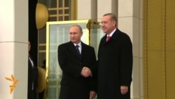 Putin Meets Turkish President Erdogan In Ankara