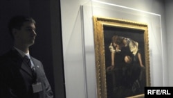 Slavno djelo Karavađa "Narcis na izvoru" moguće je vidjeti na izložbi Foto: Savo Prelević 