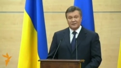 Defiant Yanukovych Says He'll Return To Kyiv