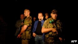 Олександр Бородай на місці збитого «Боїнга-777» на Донеччині, 17 липня 2014