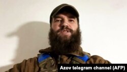 Заступник командира полку «Азов» Святослав Паламар «Калина». Місто Маріуполь, травень 2022 року