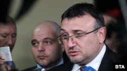 Interior Minister Mladen Marinov (file photo)