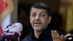 د حزب الله ویاند محمد عفيف د روان ۲۰۲۴ز کال د اکتوبر پر ۲۲مه د خبرې کنفرانس پر مهال