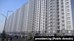 №47 түзөтүү колониясынын ордуна курулган "Мурас" турак жай комплексинин ачылышы.