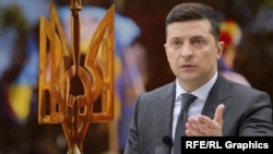 Президент України Володимир Зеленський привітав ухвалення Верховною Радою проєкту закону №5599, ініціатором якого він був (фотоколаж)