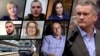 Колаж. Кримчани, які вимушено залишили Крим після 2014 року. Російський глава Криму Сергій Аксьонов