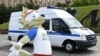 Russian Officials Set Police-Driving Contest For Same Day As Moscow Protest