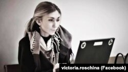 Журналістка Вікторія Рощина