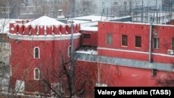 A view of a section of Moscow's Butyrka prison that was completed in 1879