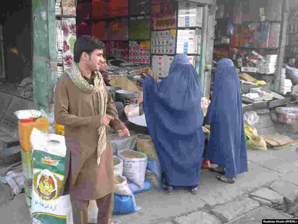 Women wearing all-encompassing burqas are seen mainly in Afghan villages and poor city outskirts. 