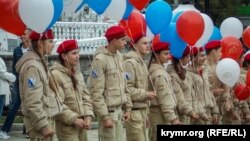 «Юнармія» на відкриття Малахового кургану у Севастополі