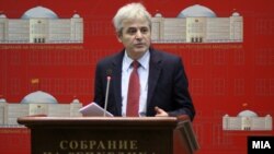 лидерот на ДУИ Али Ахмети