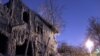 The "Muromtsev Dacha" on January 3, after the blaze