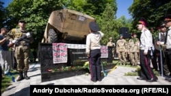 A memorial to the defenders of the Donetsk airport was opened in Kyiv in June.