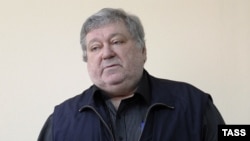Novosibirsk State Academic Opera and Ballet Theater director Boris Mezdrich attends a court hearing in Novosibirsk on March 10.
