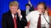 Коллаж: Трамп и Путин обсуждают ядерную программу Ирана